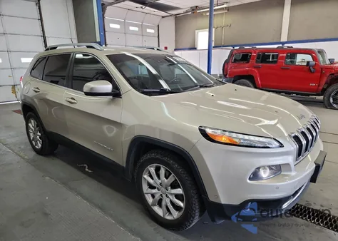 2015 Jeep Cherokee Limited z USA, uszkodzony, nr VIN 1C4PJMDS0FW581164